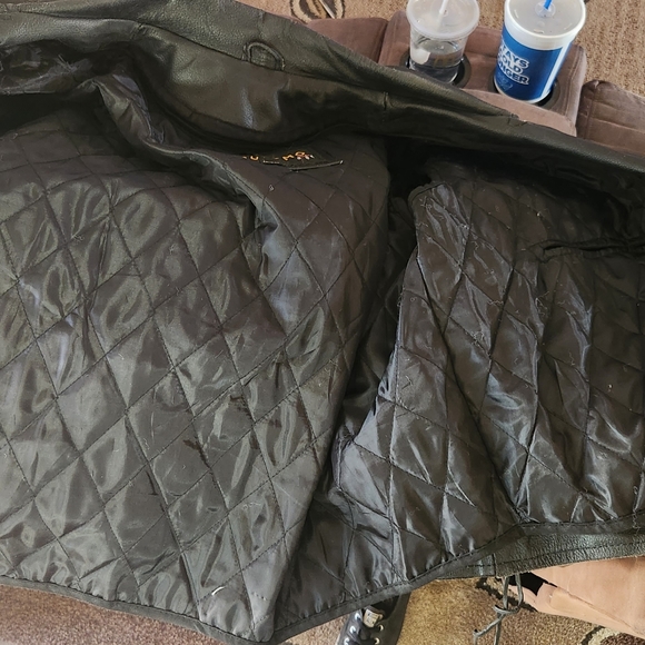 SALE!! Geronimo Motorcycle leather jacket - Picture 5 of 6